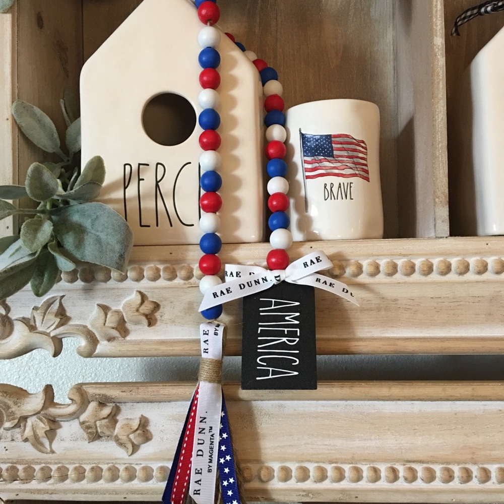 America Beaded Garland